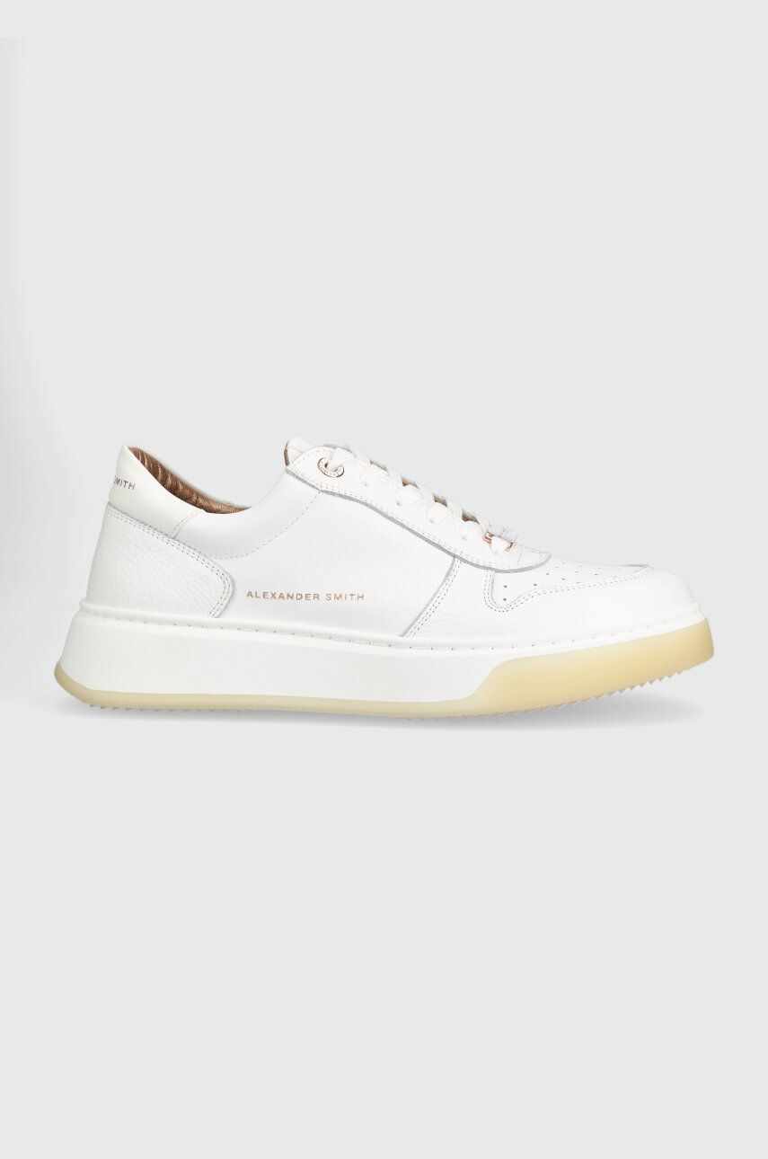 Alexander Smith sneakers din piele Harrow culoarea alb, ASAWT2D41TWT