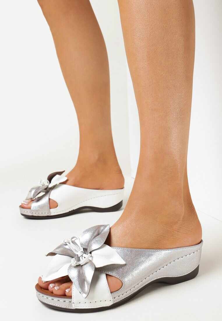 Papuci Argintii
