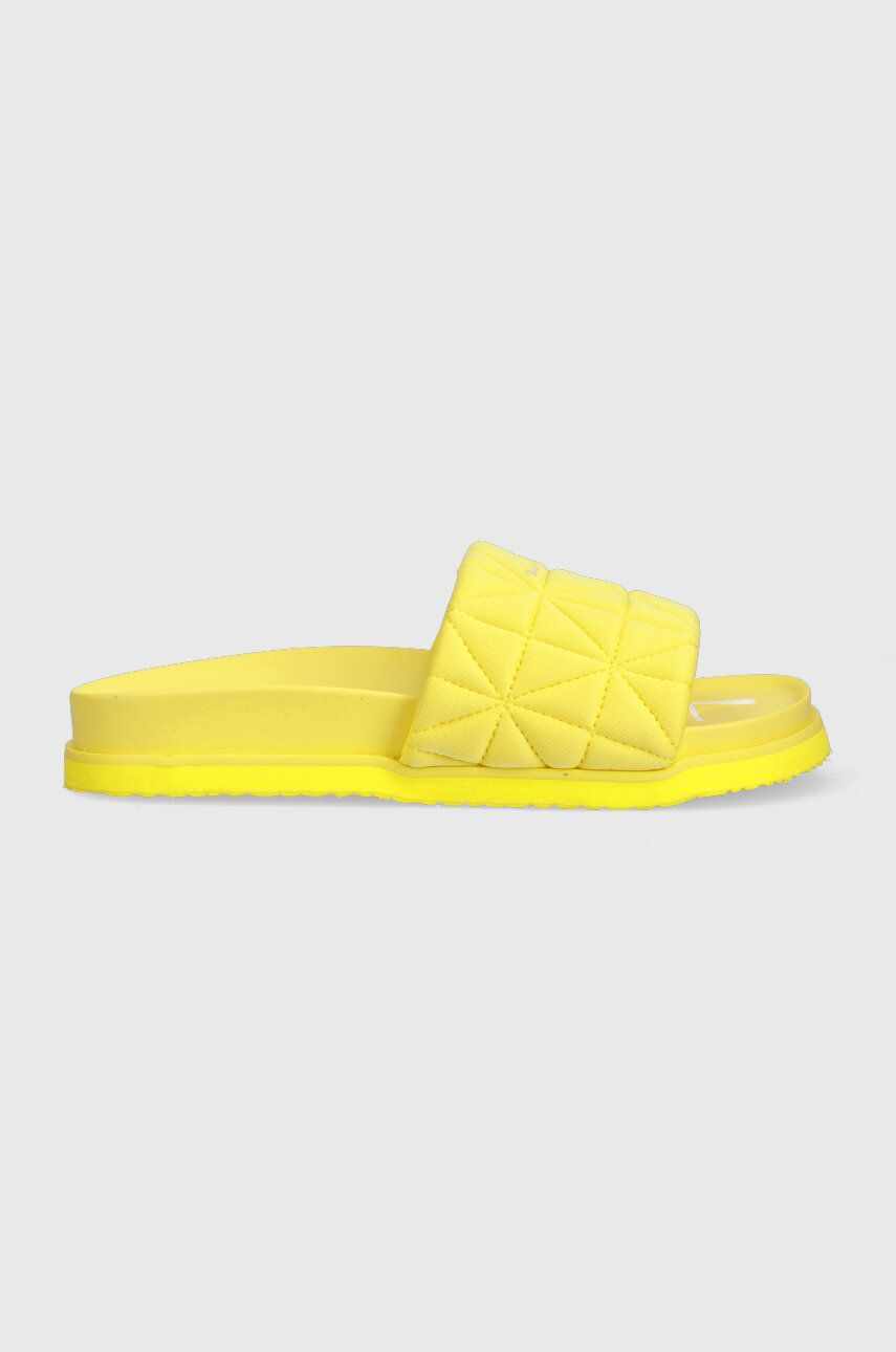 Gant papuci Mardale femei, culoarea galben, 26509911.G330
