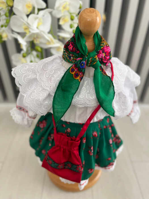 Costum Traditional Fetite 0-12 luni Model VI