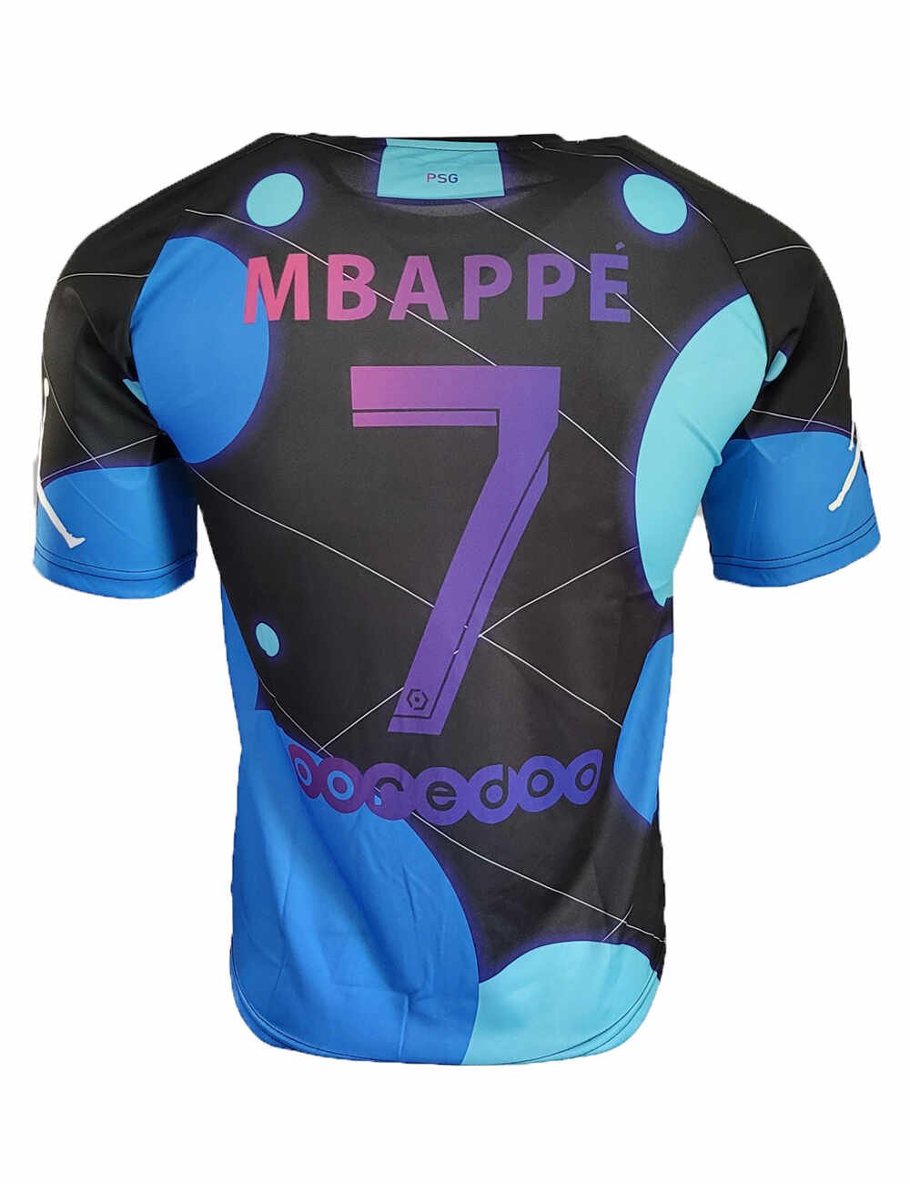 Tricou Negru-Albastru Adulti PSG - Mbappe (S,M,L,XXL) -