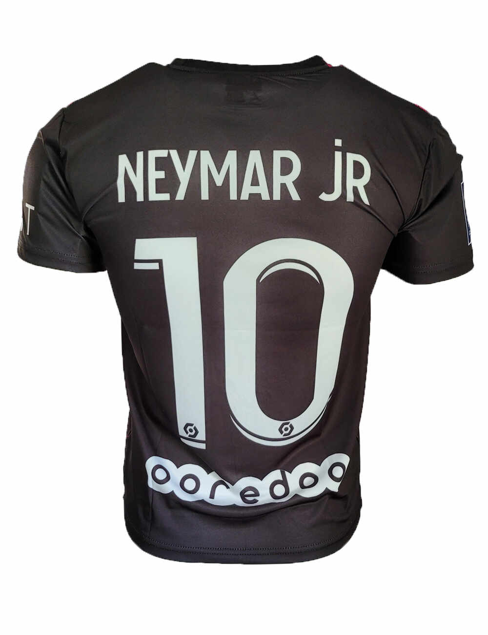 Tricou Negru-Rosu Adulti PSG - Neymar jr (S,M,XL,XXL) -