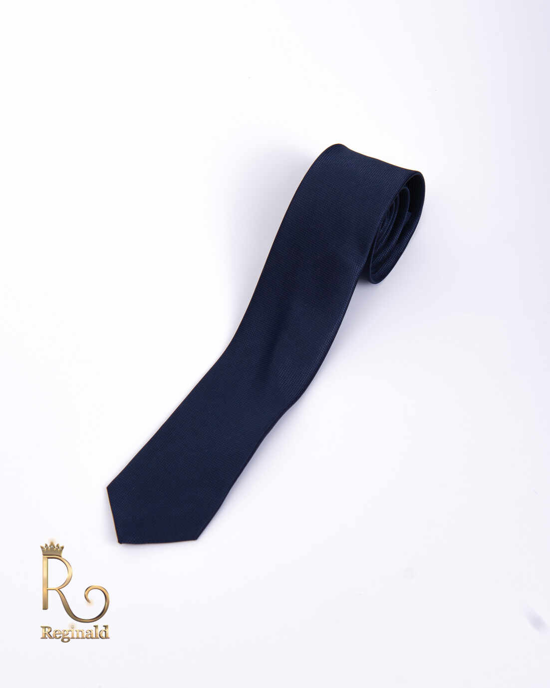 Cravata barbateasca, bleumarin cu model - CV836