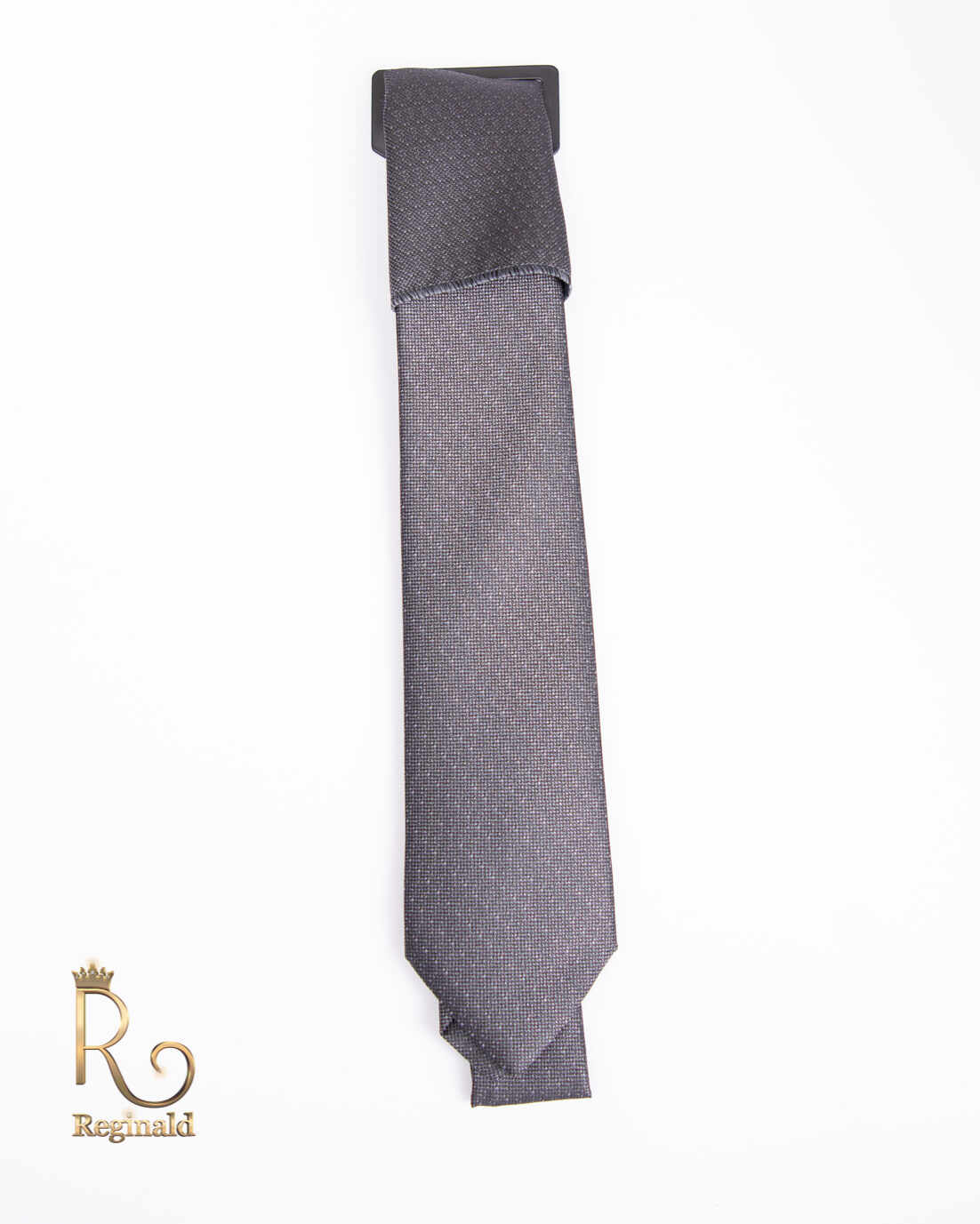 Cravata de bărbați, Gri cu model - CV780