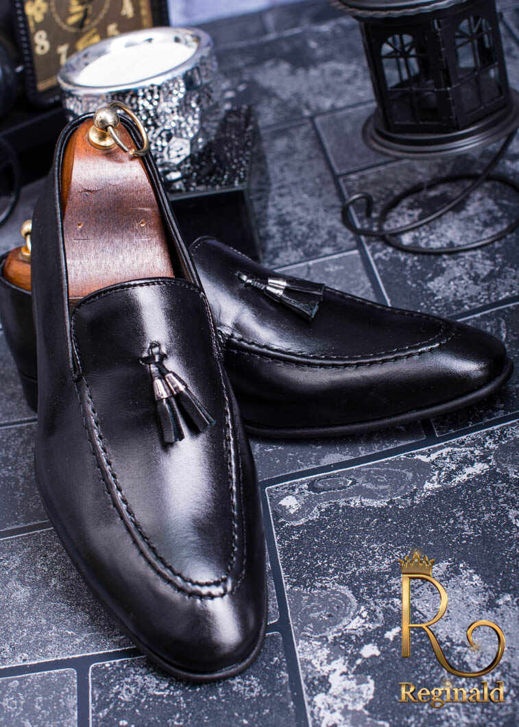 Pantofi Loafers Reginald din piele 100% - P186
