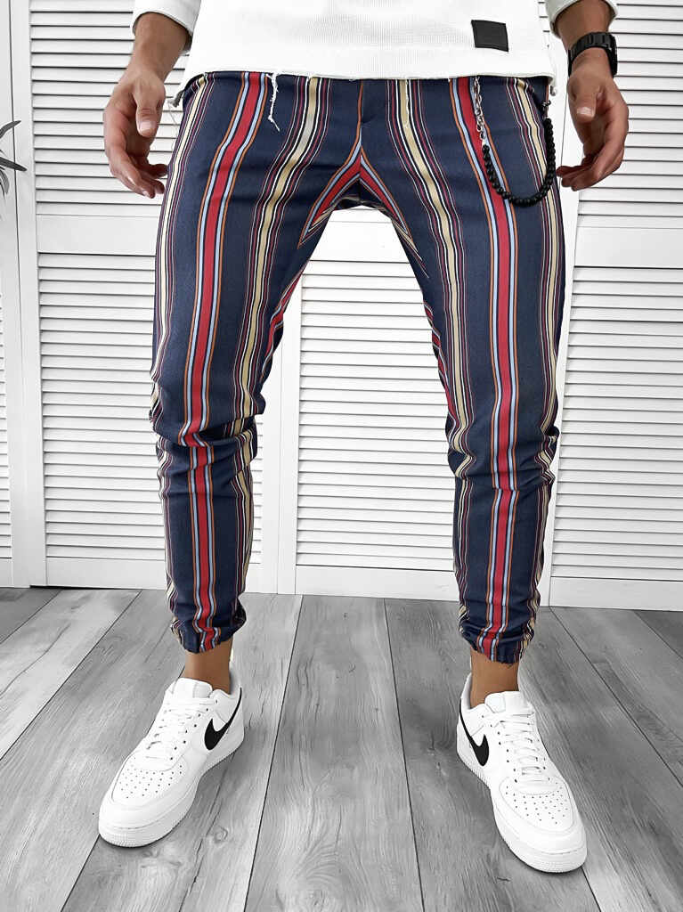 Pantaloni barbati casual in carouri 11959 i7-6.1**