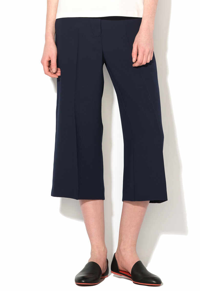 Pantaloni culotte bleumarin Lanciare