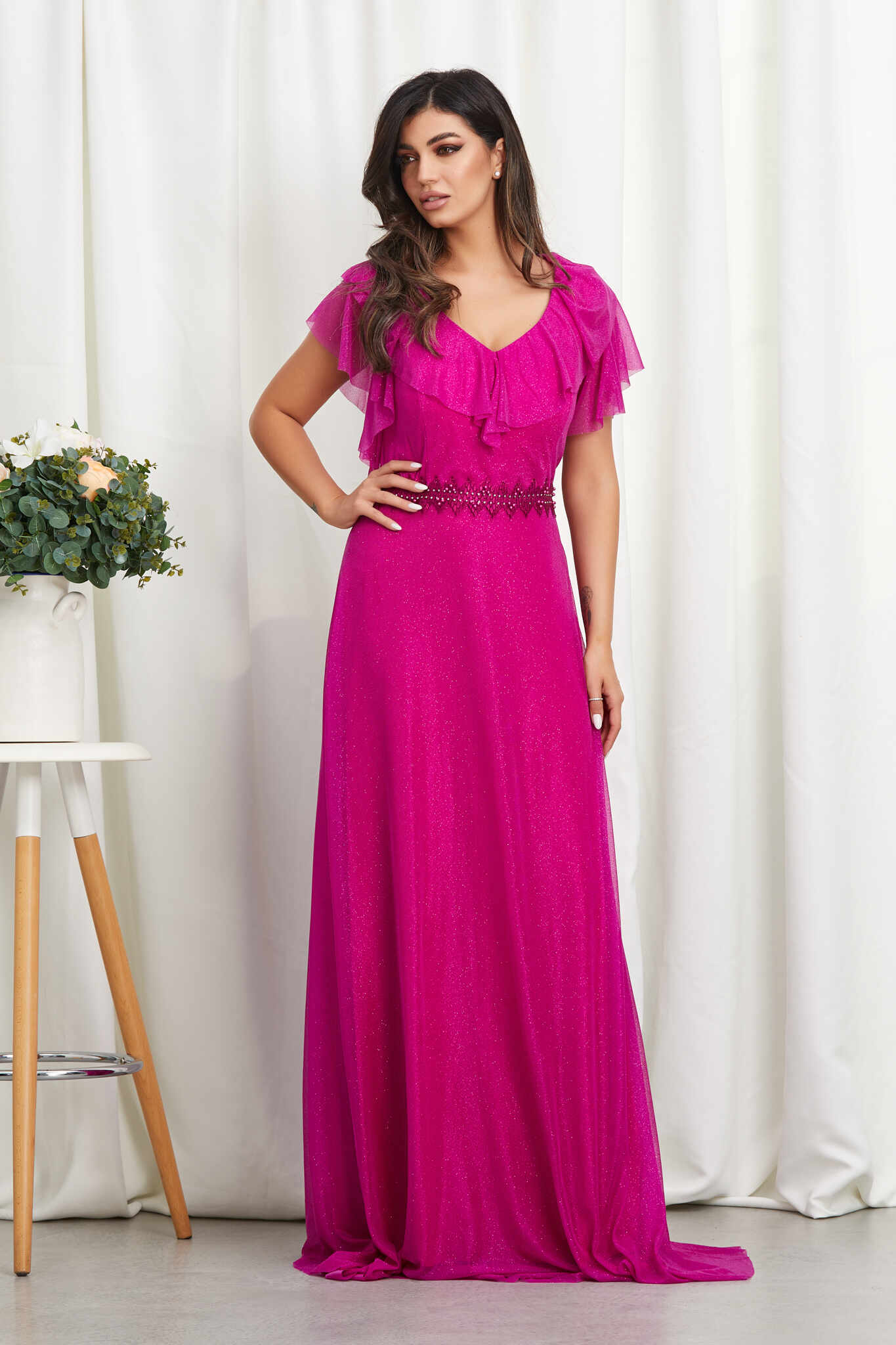 Rochie Cinderella Fucsia