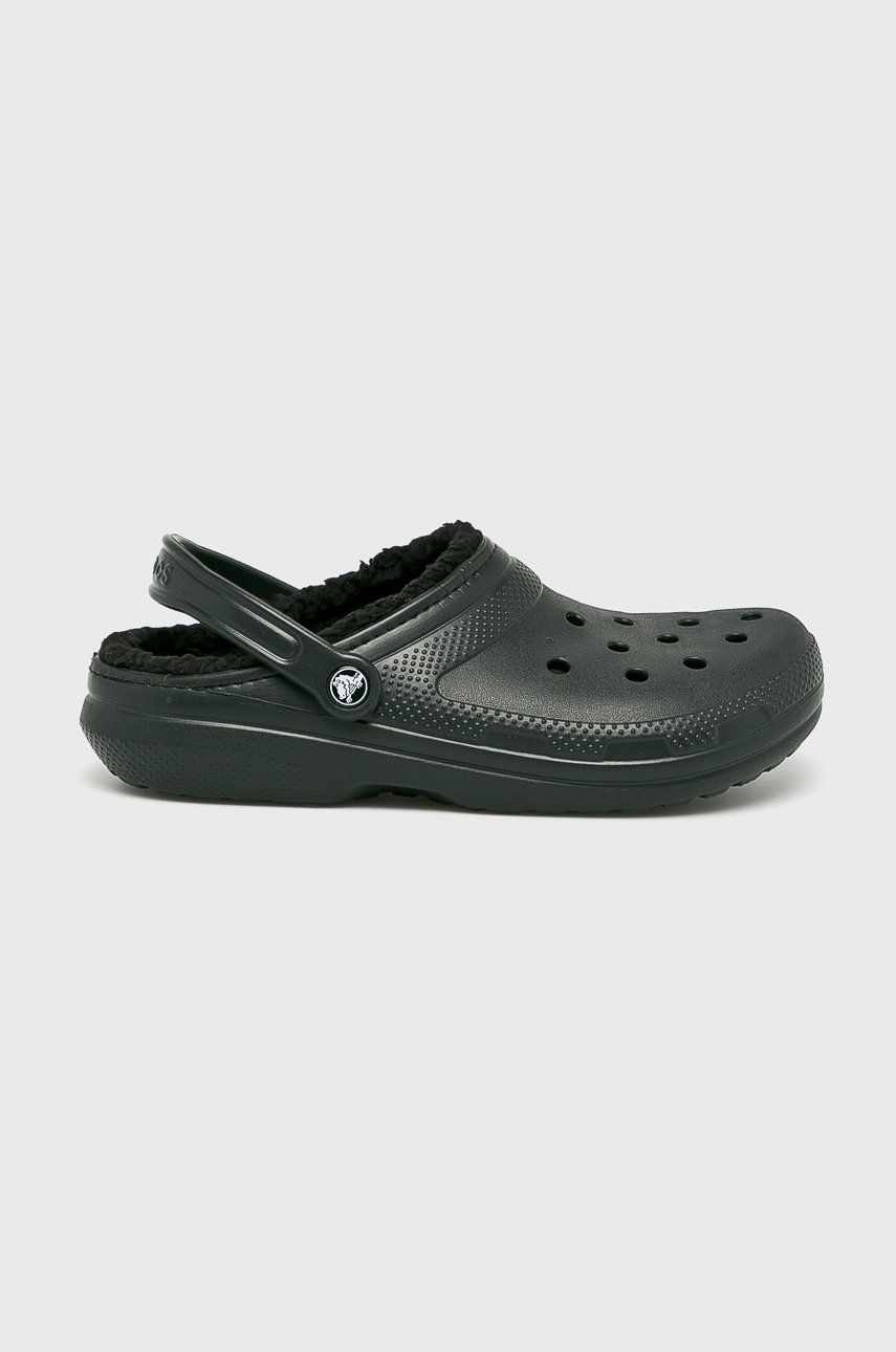 Crocs - Papuci 203591.CLASSIC.LINED-NAVY/CHARC