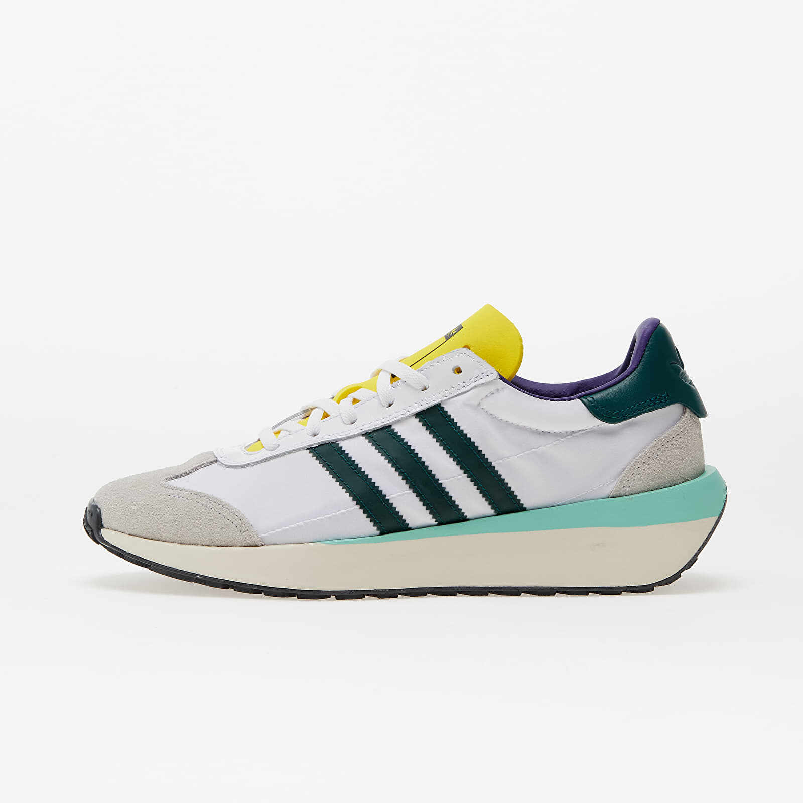 adidas Country Xlg Ftw White/ Collegiate Green/ Yellow