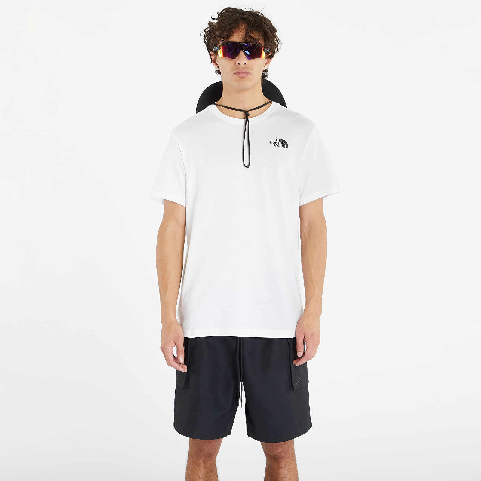 The North Face S/S Redbox Tee TNF White/ Summit Gold