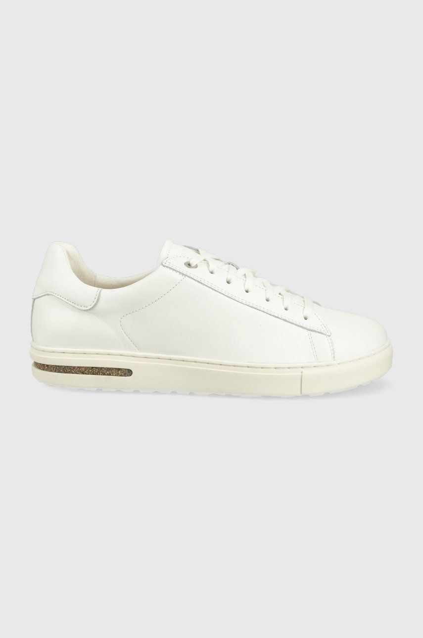 Birkenstock sneakers din piele Bend Low culoarea alb 1017723.WHT-WHITE