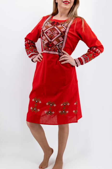 Rochie Traditionala Roza 3