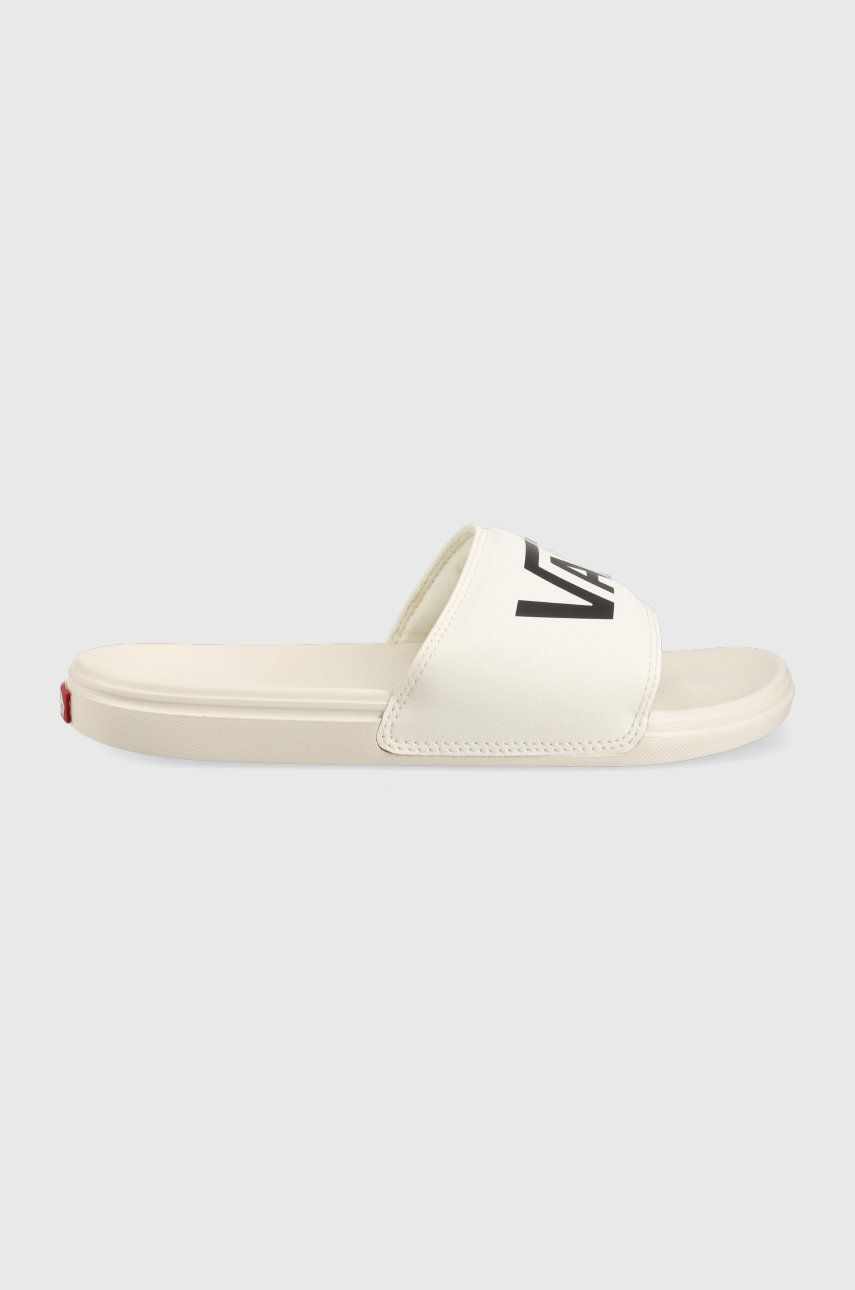 Vans papuci Slide-on femei, culoarea alb VN0A5HFEX0Z1-WHITE