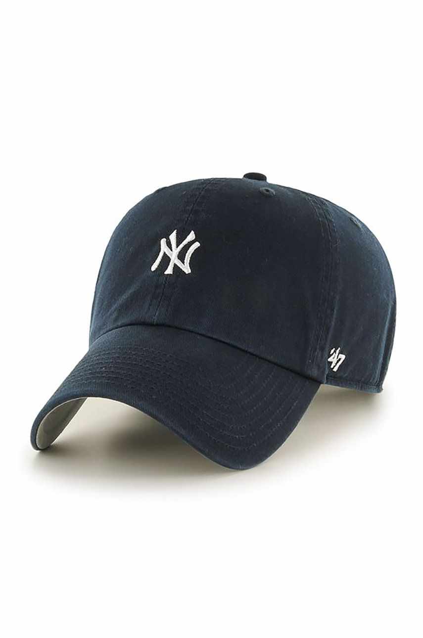 47brand șapcă MLB New York Yankees culoarea negru, cu imprimeu