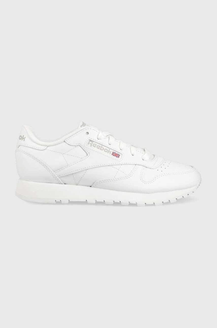 Reebok Classic sneakers GY0957 culoarea alb GY0957-FWH/FWH/PG