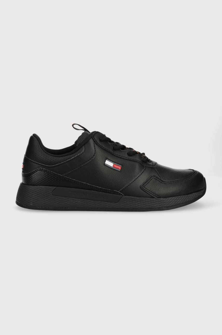 Tommy Jeans sneakers Tommy Jeans Flexi Runner Ess culoarea negru