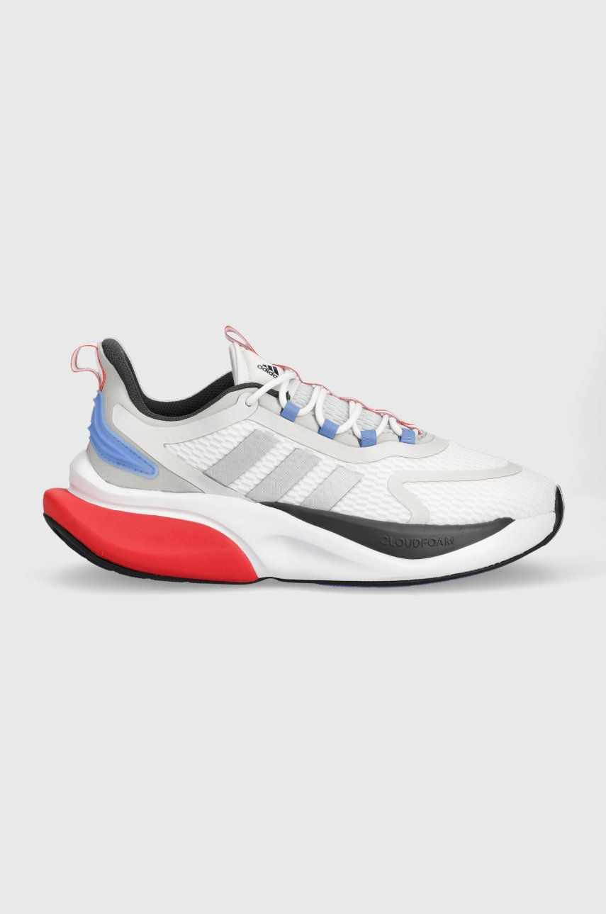Adidas pantofi de alergat AlphaBounce + culoarea alb