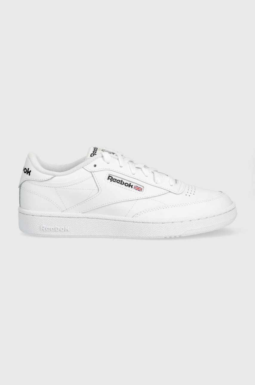 Reebok Classic sneakers din piele CLUB C 85 GZ1605 culoarea alb GZ1605-FTW/FT/BL