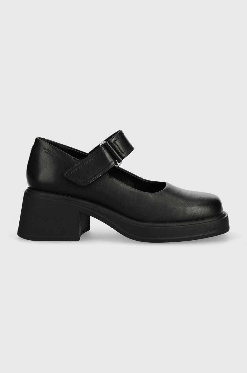 Vagabond Shoemakers pantofi de piele DORAH culoarea negru, cu toc drept, 5542.101.20