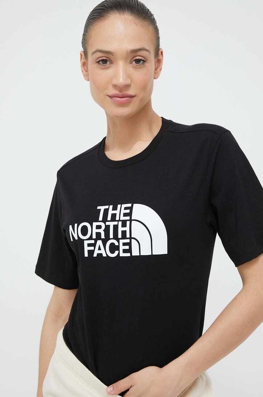 The North Face tricou din bumbac culoarea negru NF0A4M5PJK31-JK31