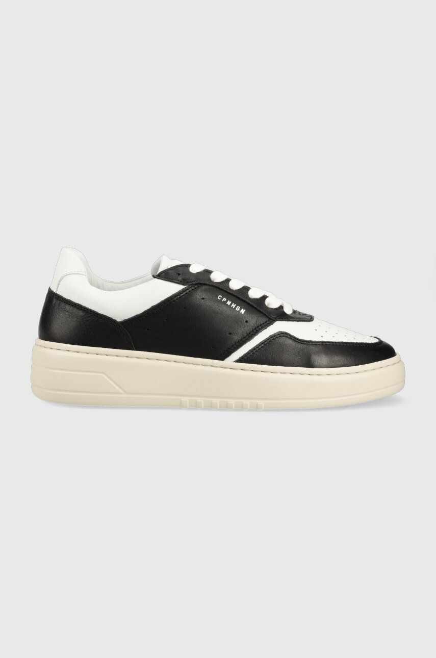 Copenhagen sneakers din piele culoarea negru, CPH1M leather mix