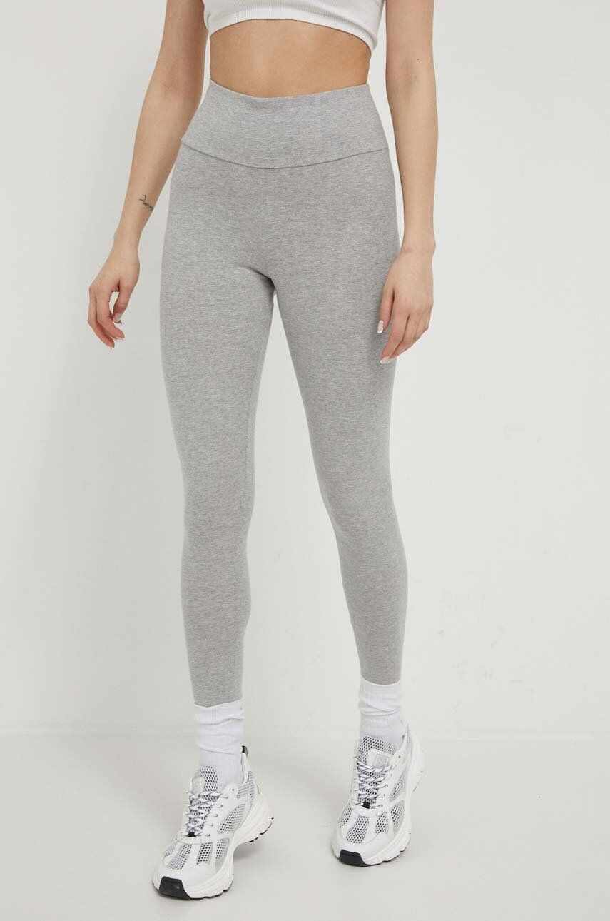 adidas Originals colanți femei, culoarea gri, melanj IA6447-grey