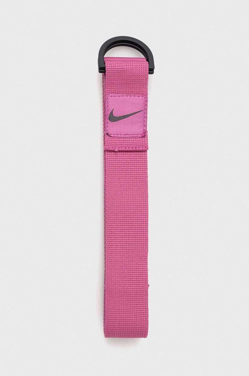 Nike curea de yoga culoarea roz