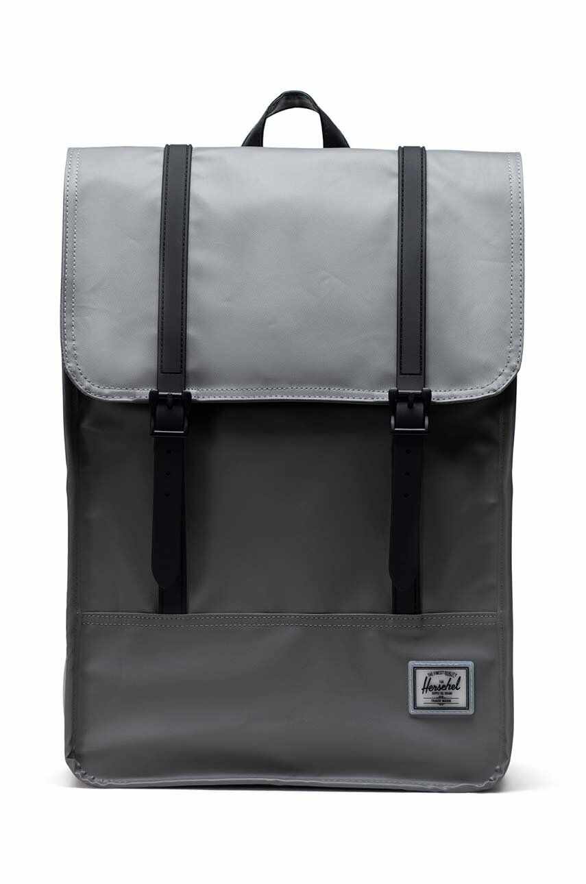 Herschel rucsac Survey Backpack culoarea gri, mare, neted 10999.05643.OS-Gargoyle