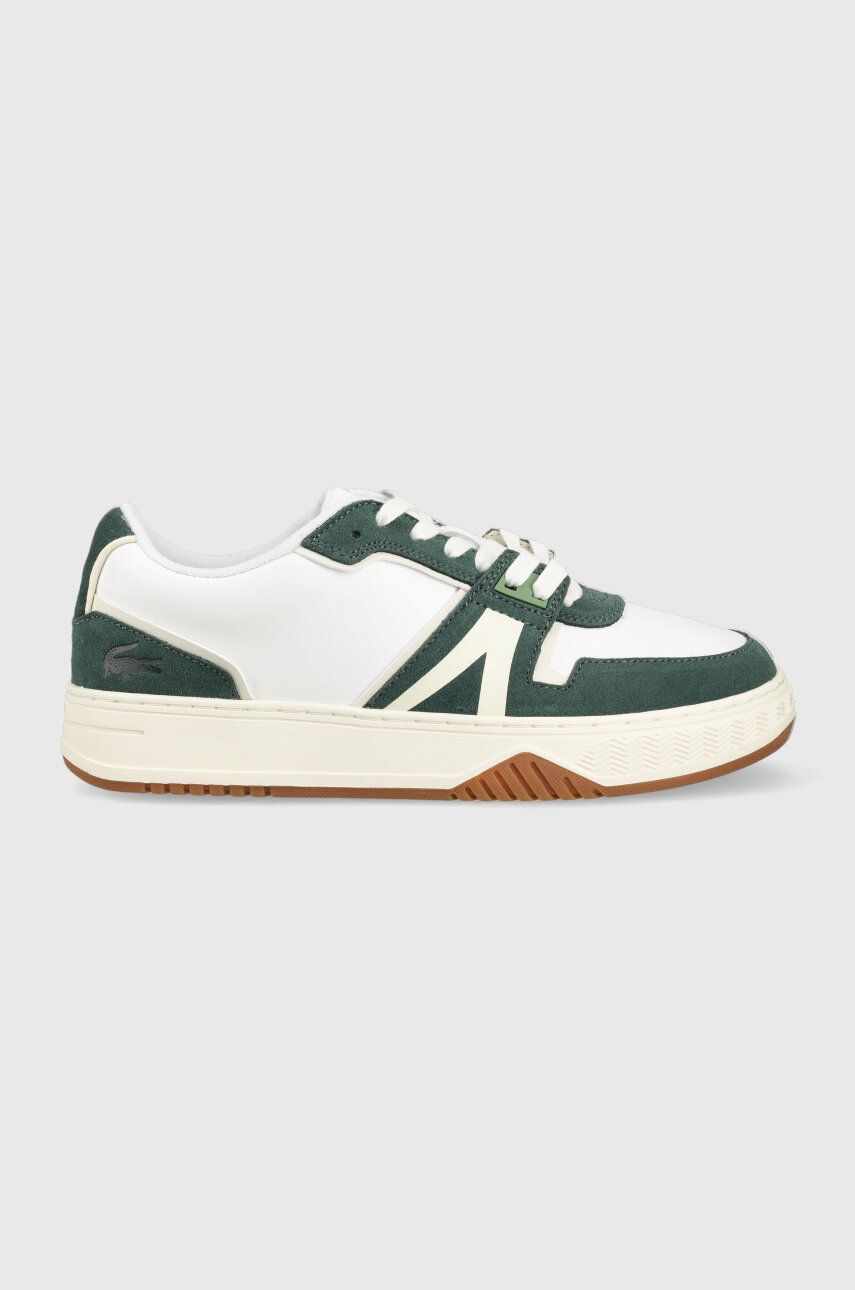 Lacoste sneakers din piele L001 Leather Colour Trainers culoarea verde, 45SMA0070