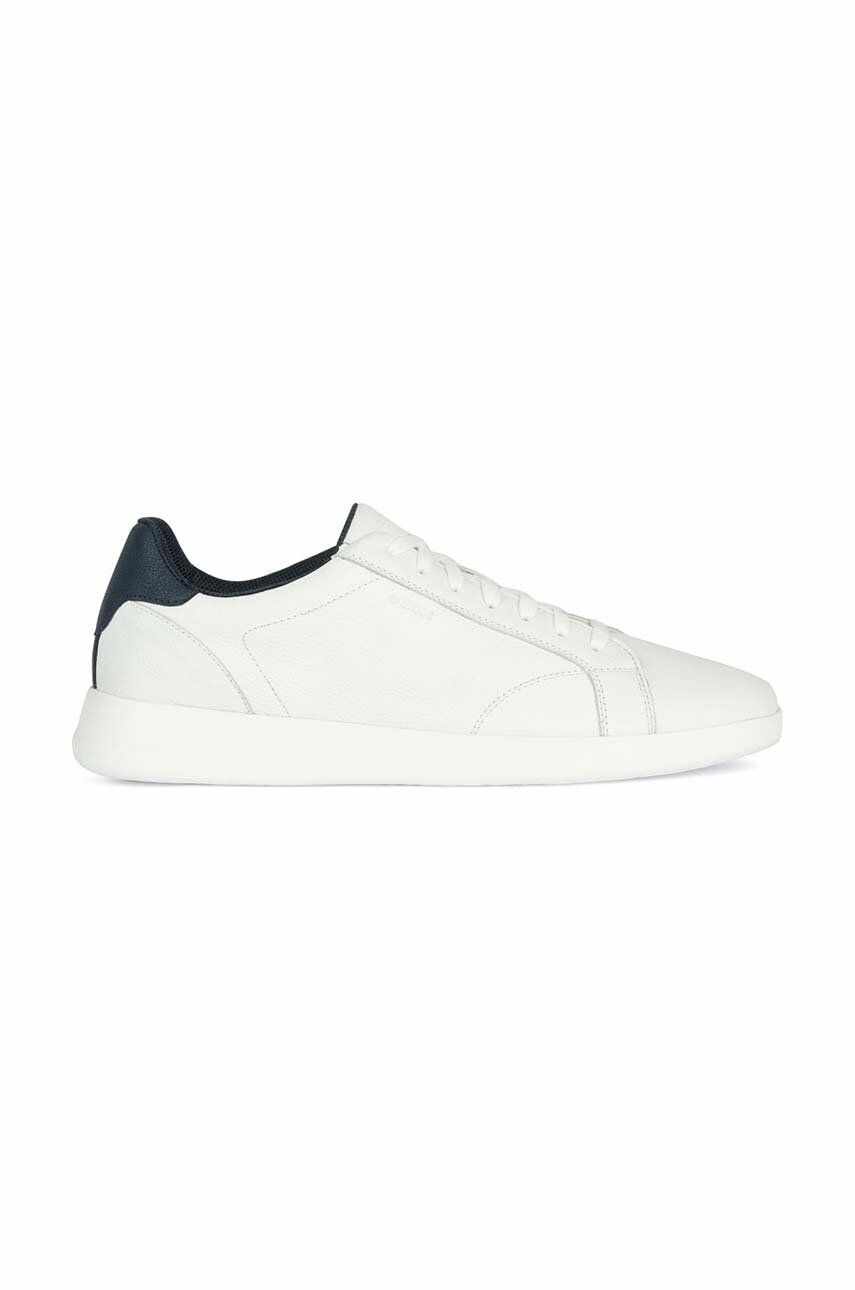 Geox sneakers din piele U KENNET A culoarea alb, U256FA 00047 C1000