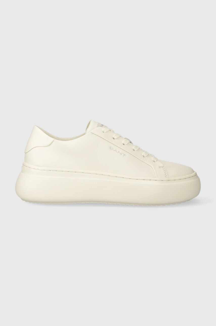Gant sneakers din piele Jennise culoarea alb, 27531186.G29