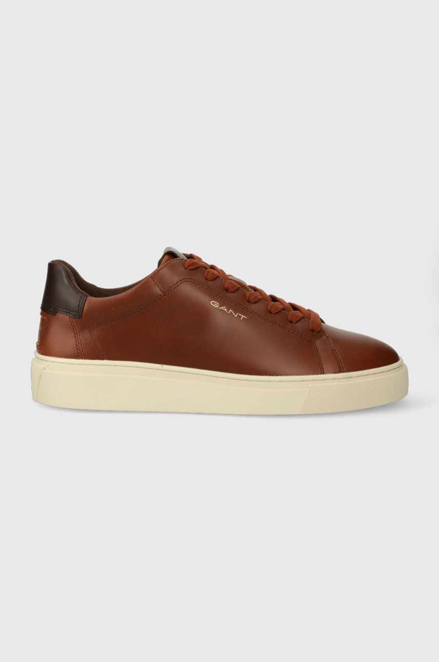 Gant sneakers din piele Mc Julien culoarea maro, 27631219.G417