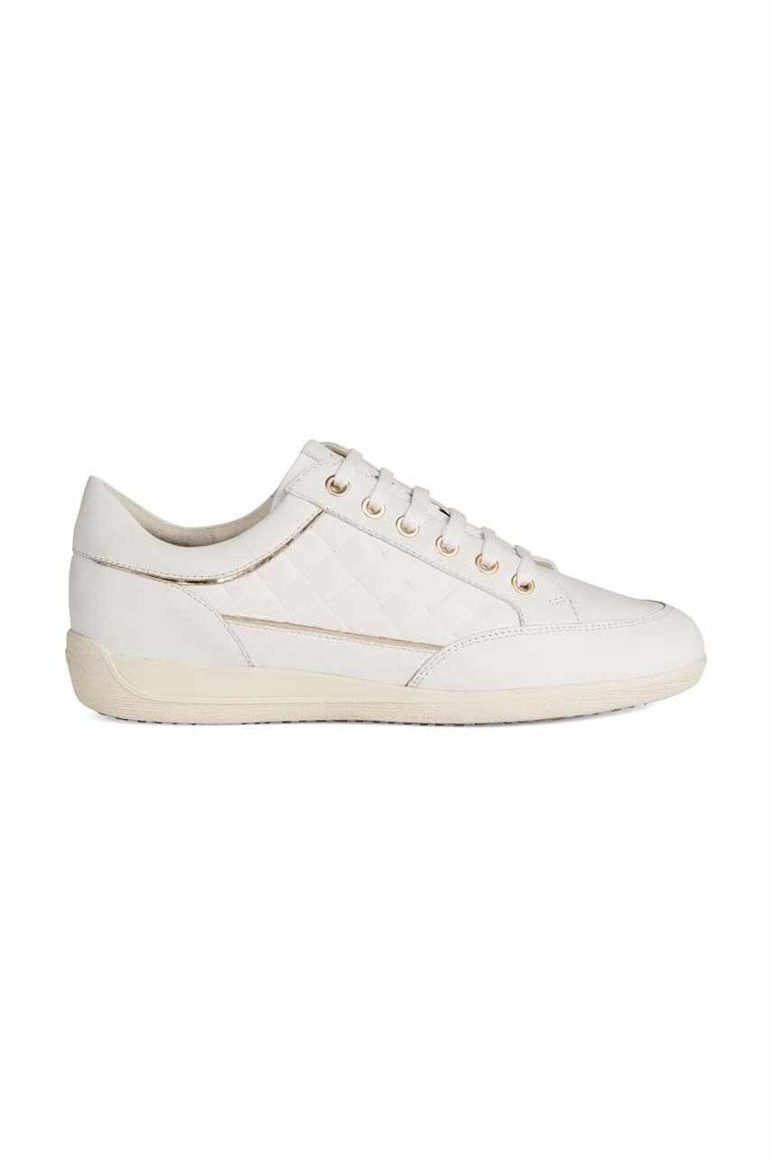 Geox sneakers din piele intoarsă D MYRIA A culoarea alb, D3568A 08547 C1000