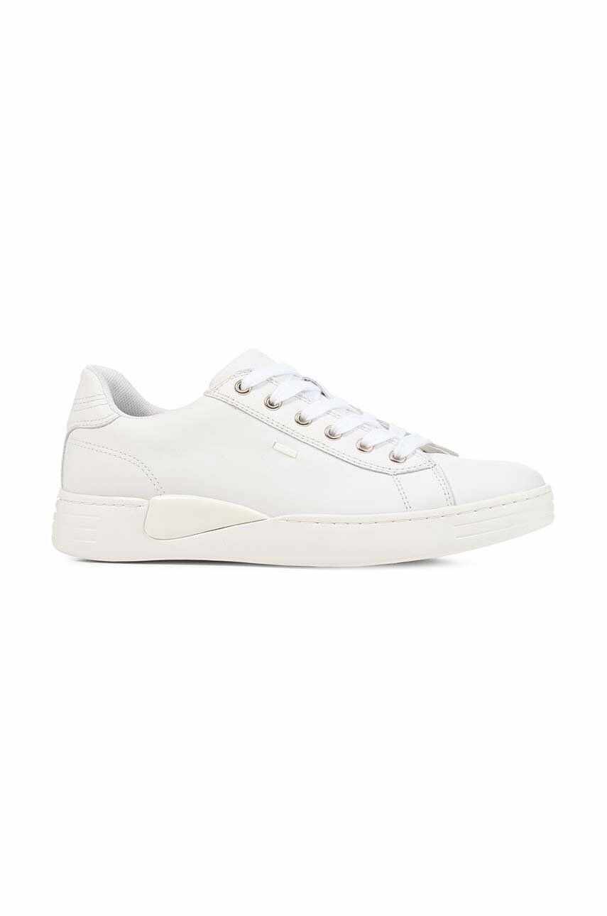 Geox sneakers din piele D LAURESSA B culoarea alb, D2624B 00085 C1000