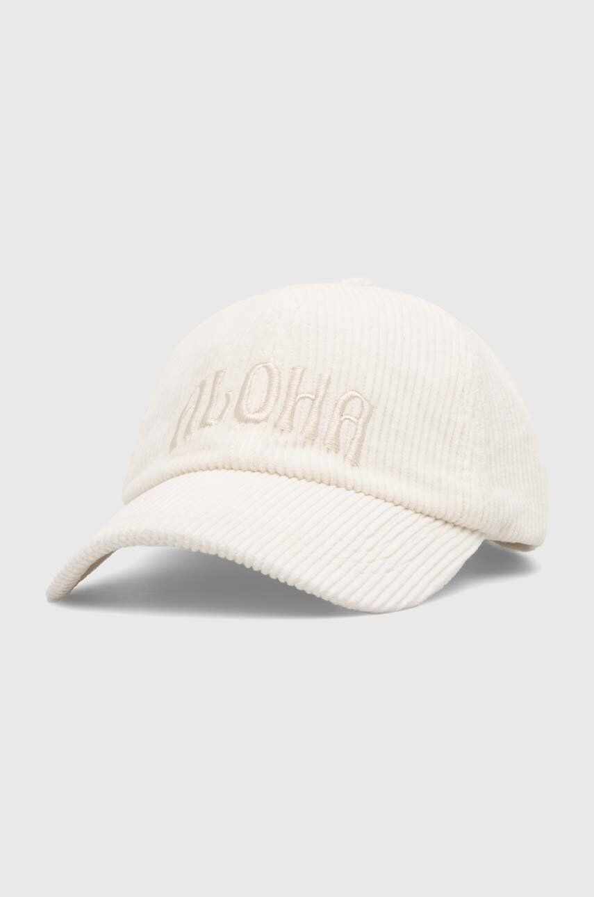 Billabong șapcă de baseball din bumbac culoarea alb, cu imprimeu