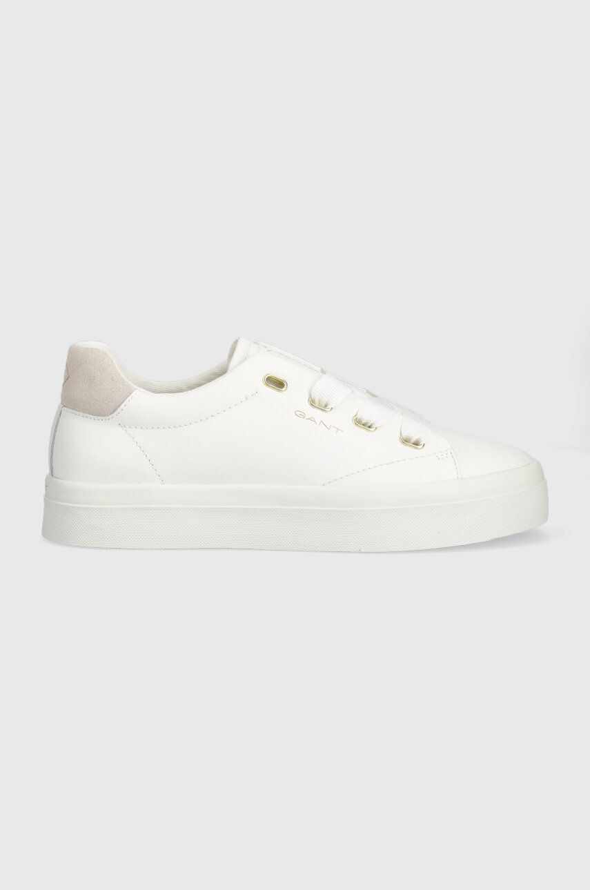 Gant sneakers din piele Avona culoarea alb, 27531157.G29