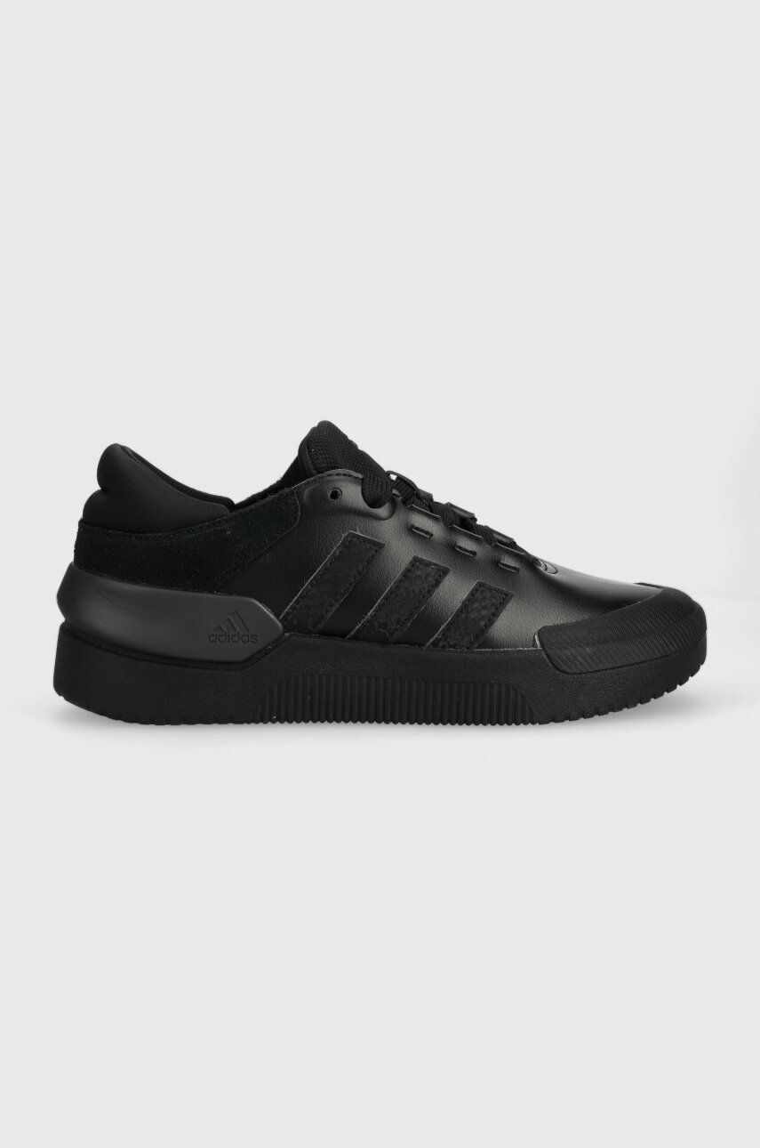 adidas sneakers COURT culoarea negru