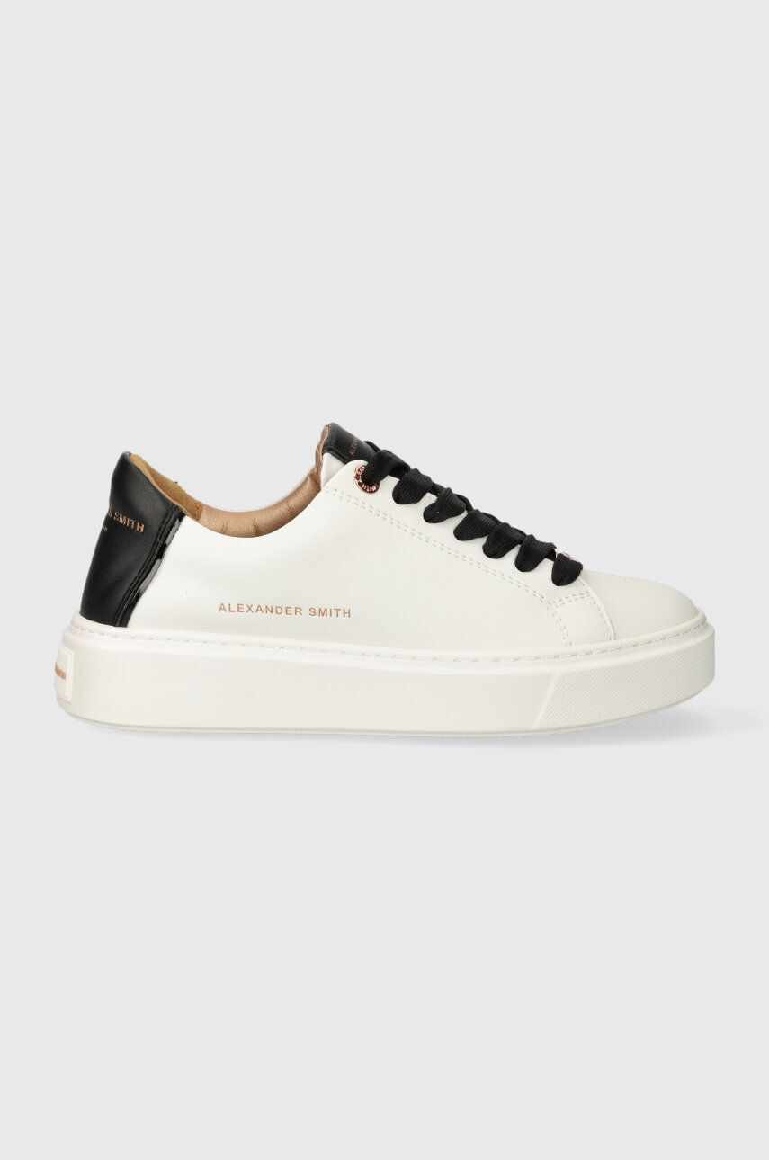 Alexander Smith sneakers London culoarea alb, ALAYN1D00WBK