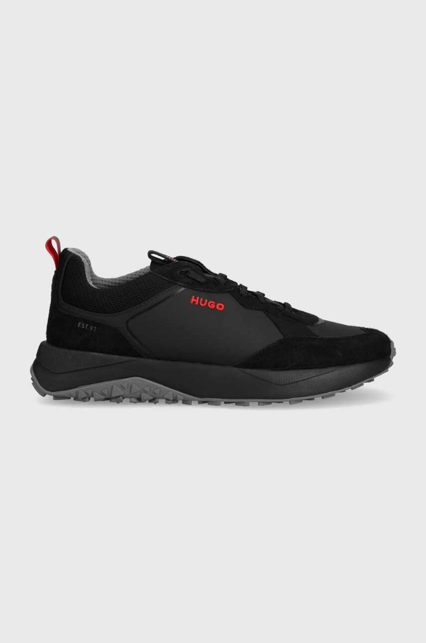 HUGO sneakers Kane culoarea negru, 50504348
