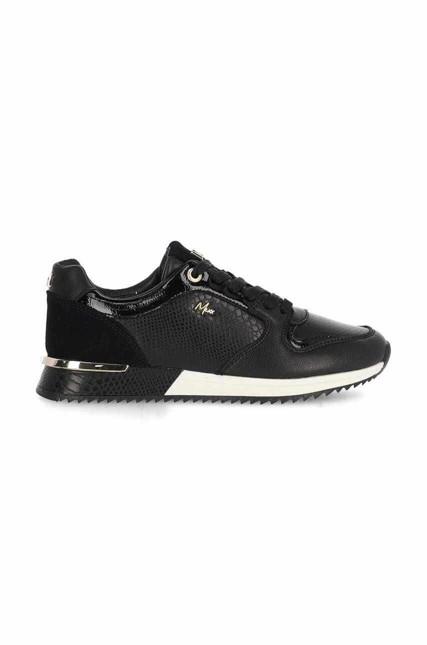 Mexx sneakers din piele Fleur culoarea negru, MXK047102W