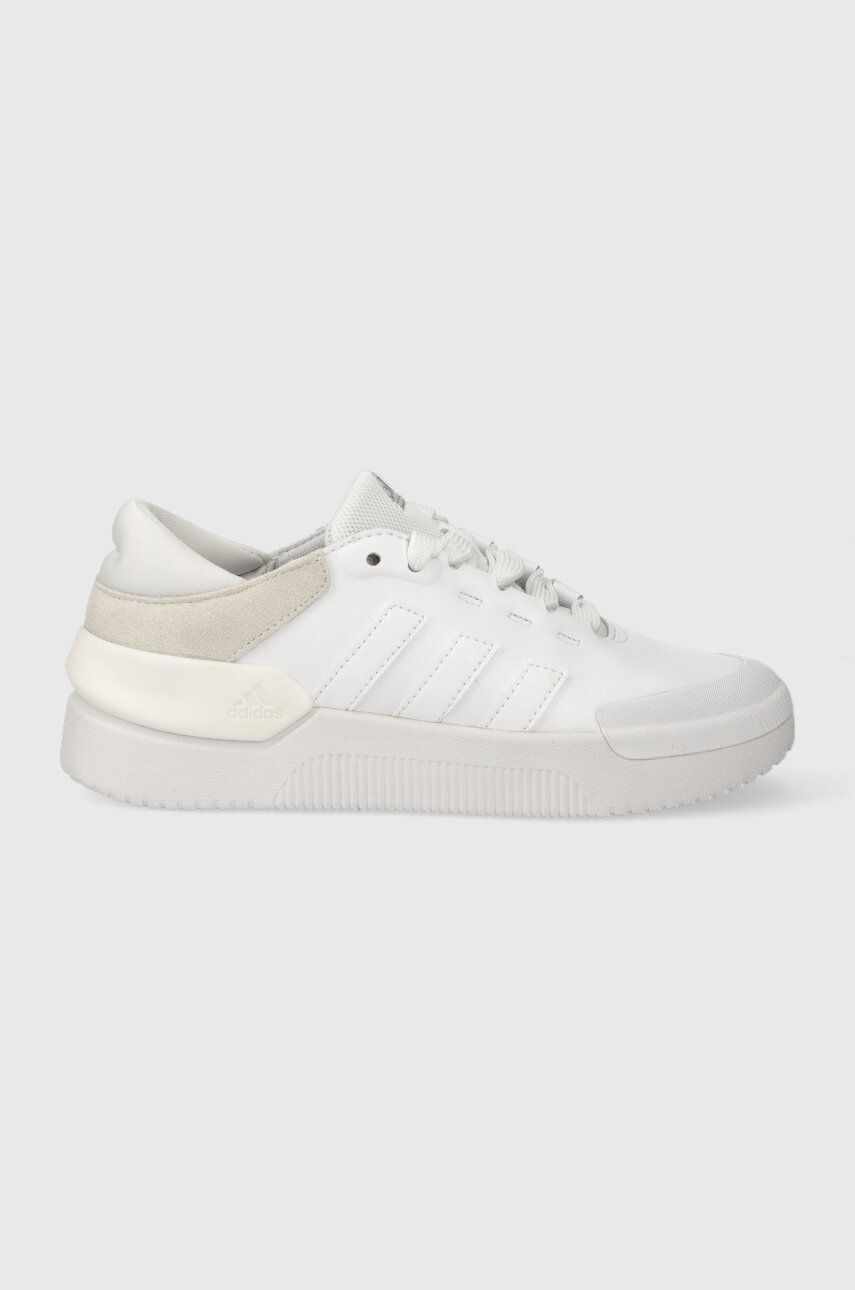 adidas sneakers COURT culoarea alb