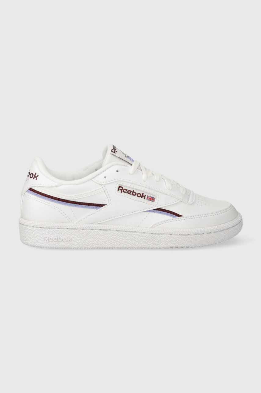 Reebok Classic sneakers CLUB C 85 VEGAN culoarea alb