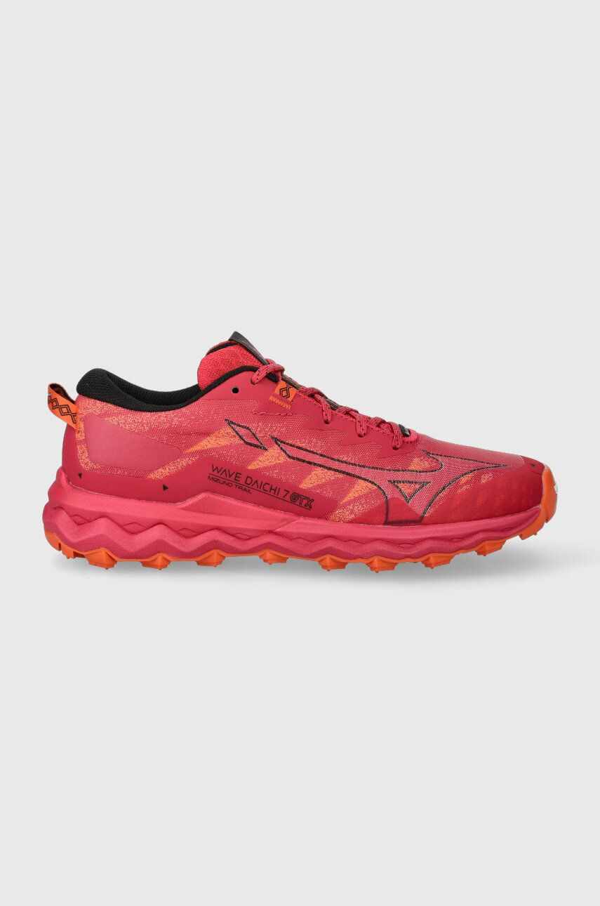 Mizuno pantofi Wave Daichi 7 GTX femei, culoarea roz