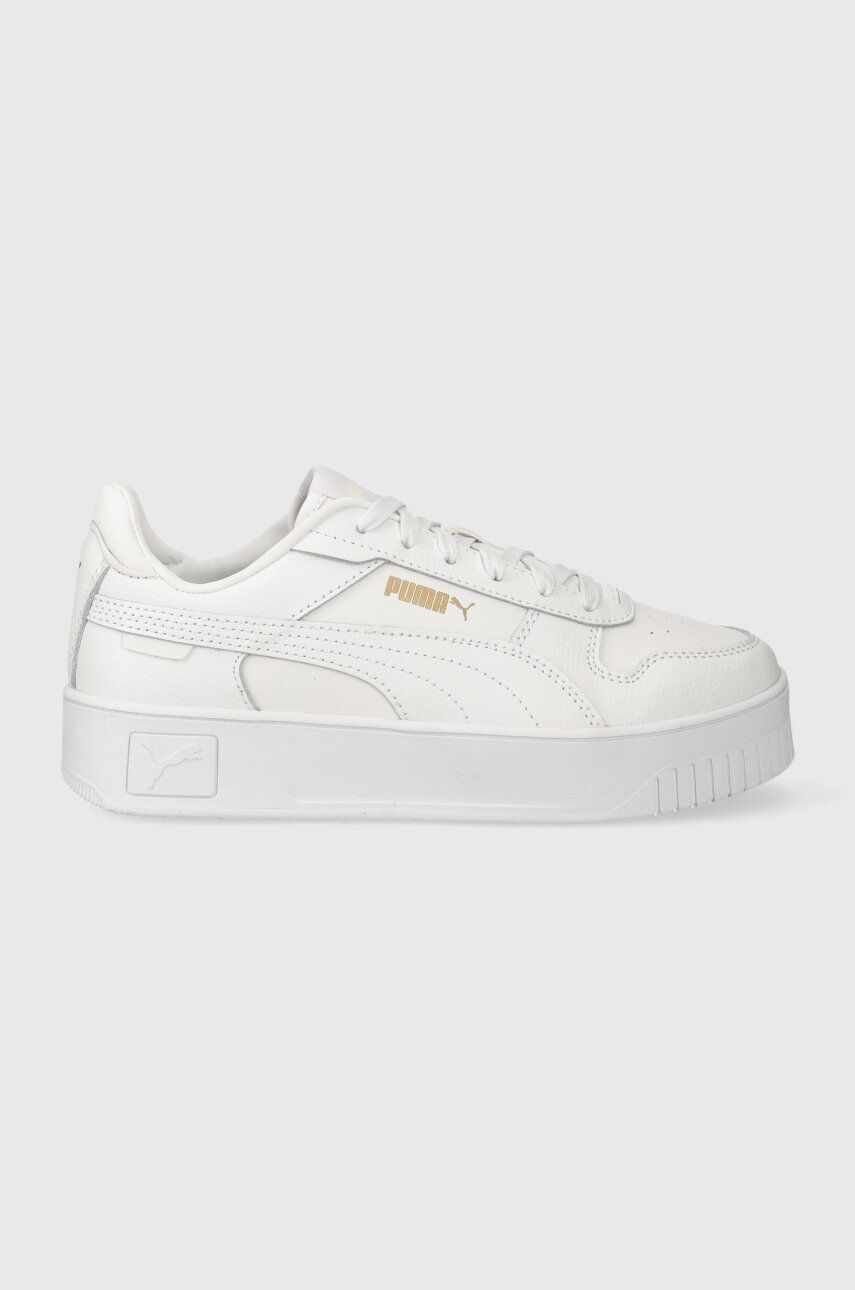 Puma sneakers Carina Street culoarea alb