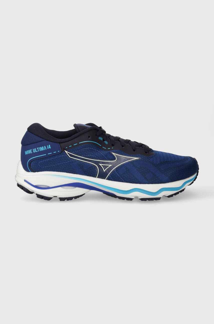 Mizuno pantofi de alergat Wave Ultima 14 culoarea albastru marin