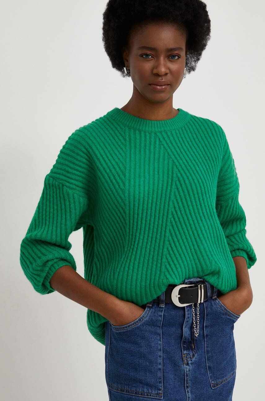 Answear Lab pulover femei, culoarea verde