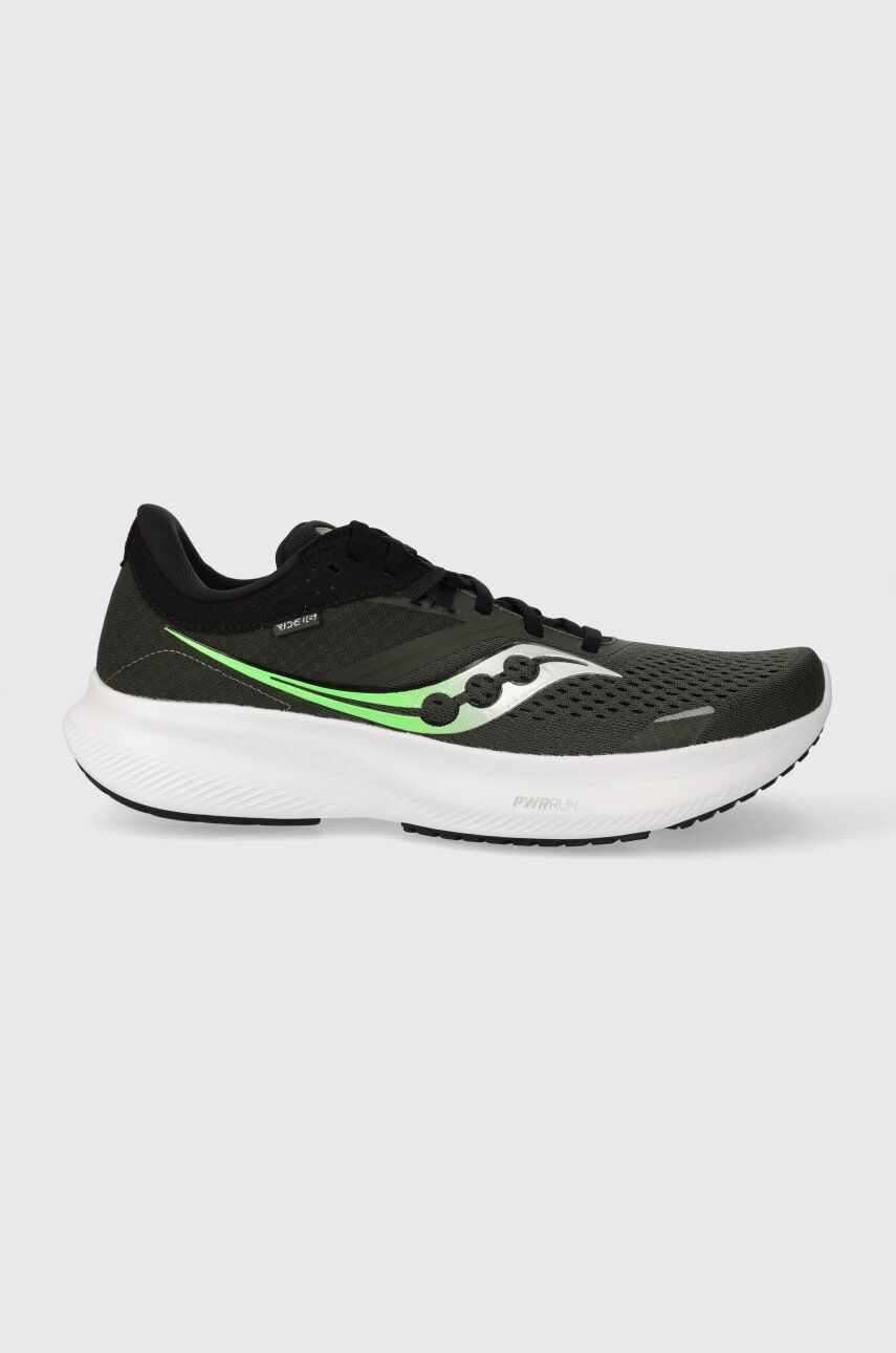 Saucony pantofi de alergat RIDE culoarea verde
