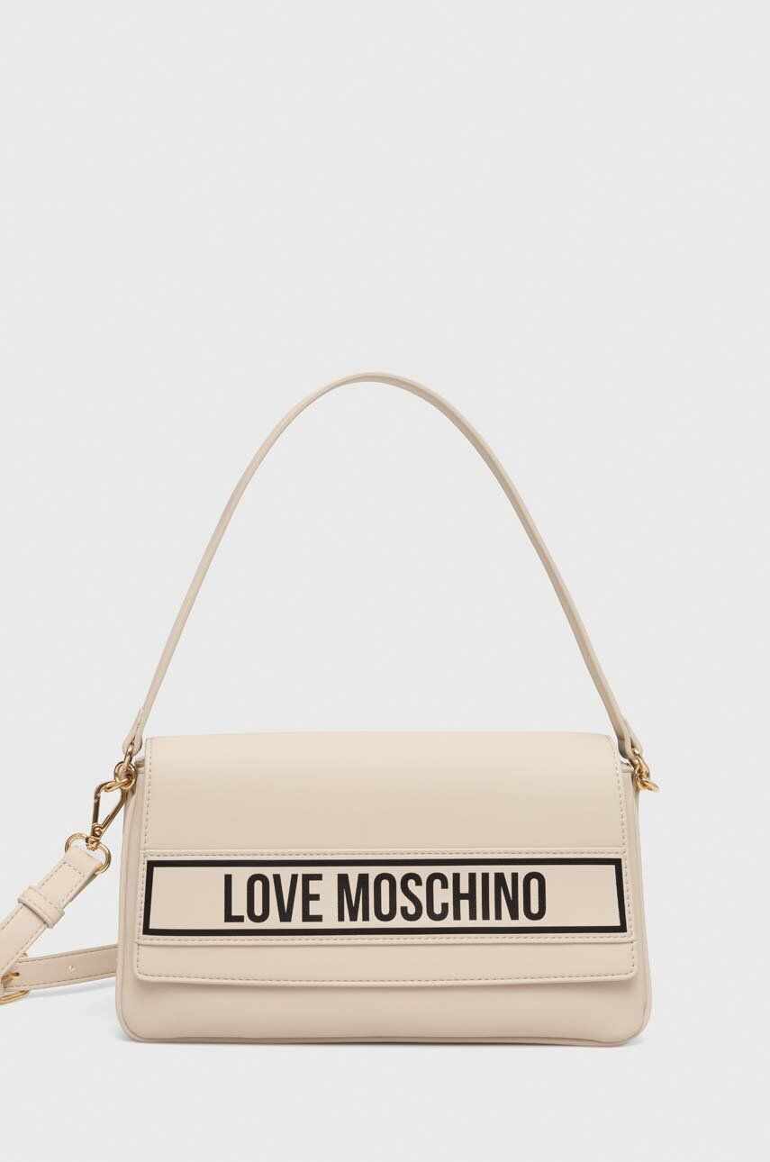 Love Moschino poseta culoarea bej