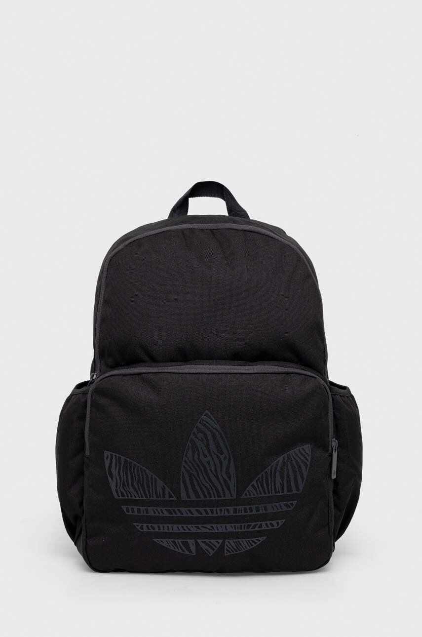 adidas Originals rucsac culoarea negru, mare, cu imprimeu